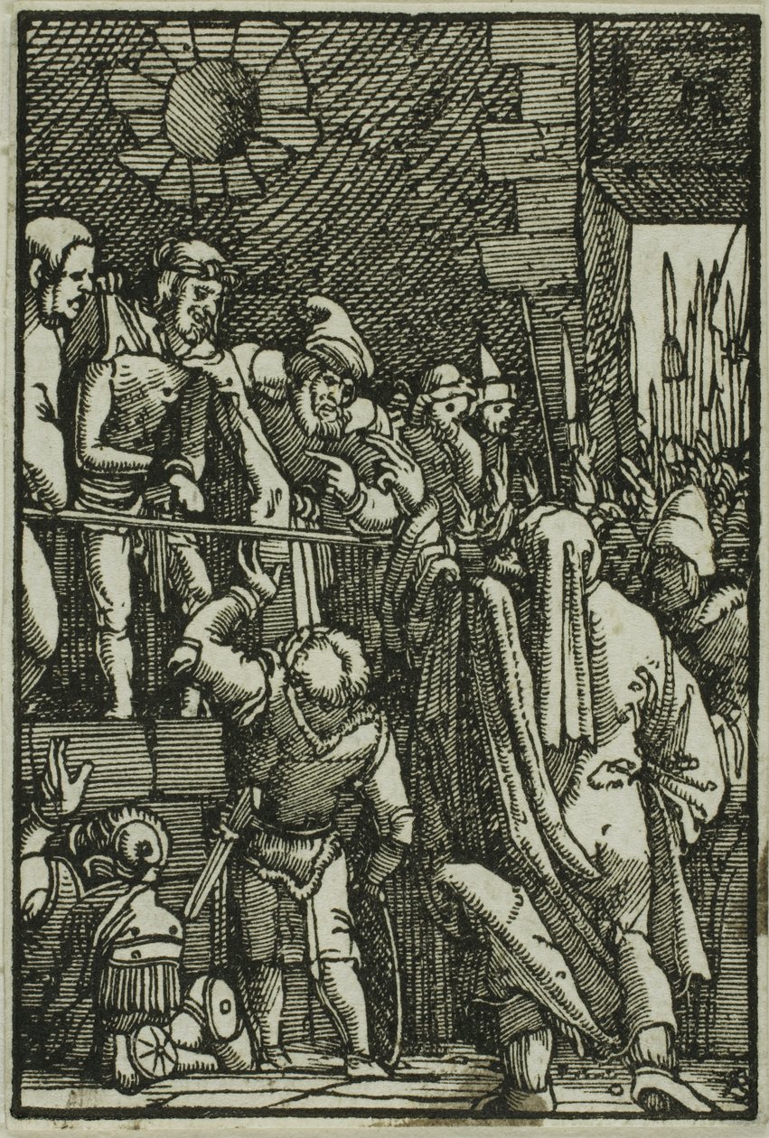 Ecce Homo, fra Menneskets fald og forløsning af Albrecht Altdorfer