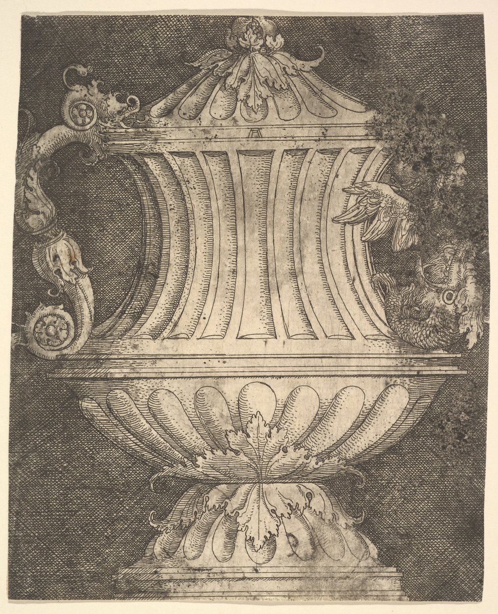 Ewer med en Sirene.n.d. af Albrecht Altdorfer