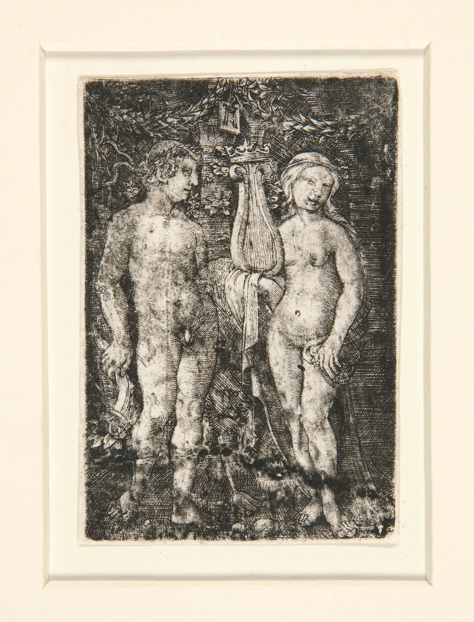 Hercules og Muse af Albrecht Altdorfer