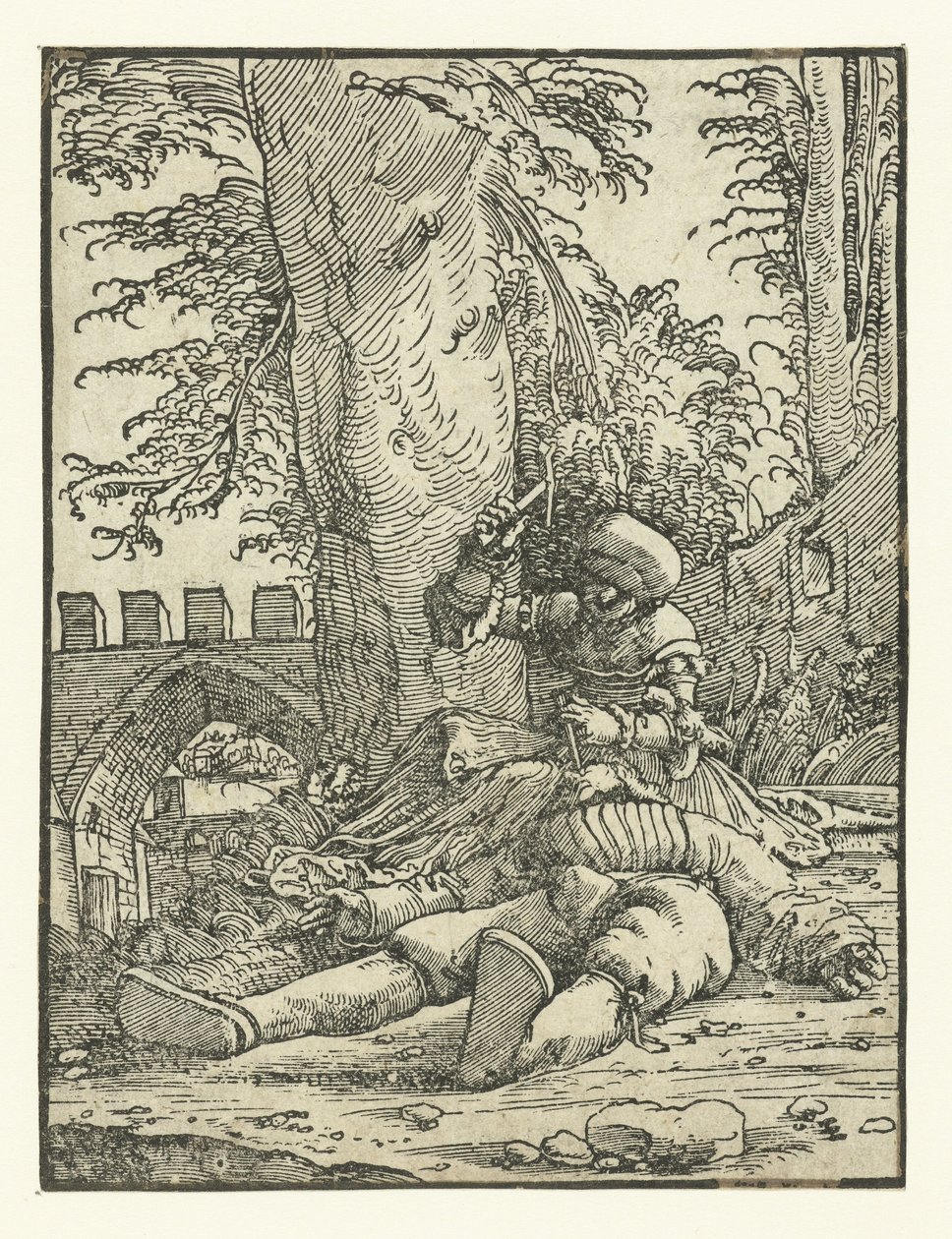 Jael dræber Sisera af Albrecht Altdorfer