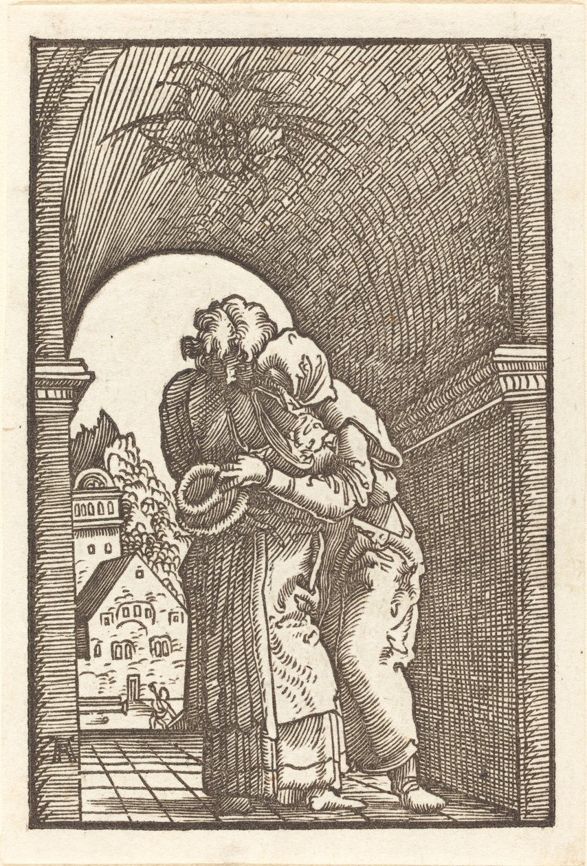 Joachim omfavner Anna af Albrecht Altdorfer