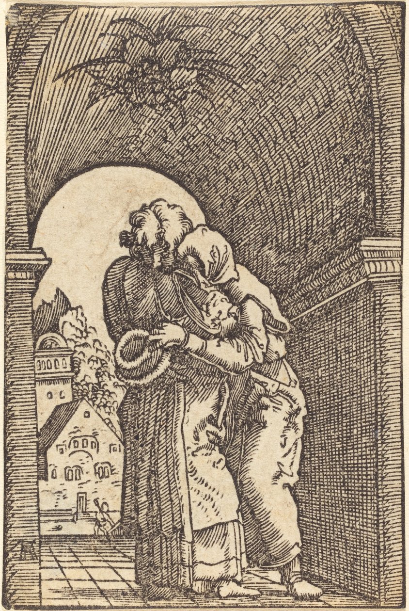Joachim omfavner Anna af Albrecht Altdorfer