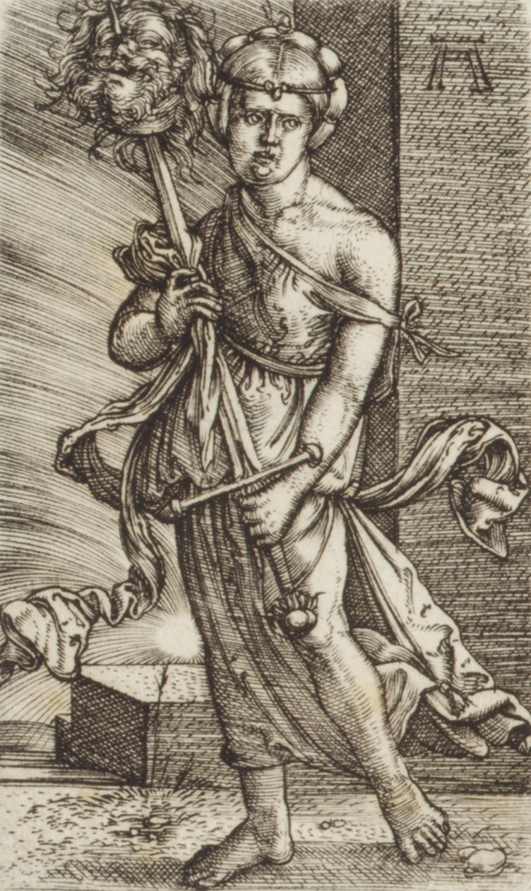 Judith med Head of Holofernes,.n.d. af Albrecht Altdorfer