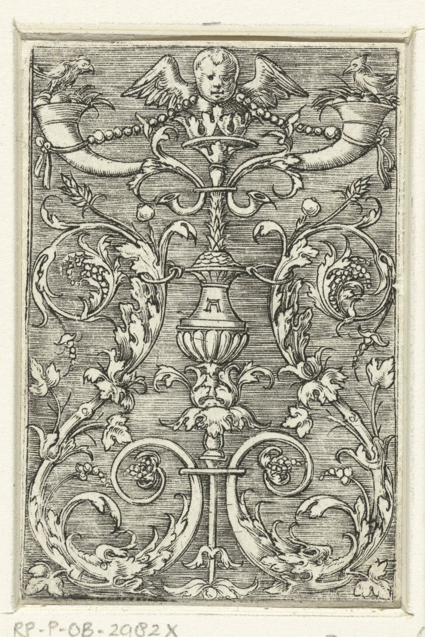 Kandelaber med en kerub af Albrecht Altdorfer