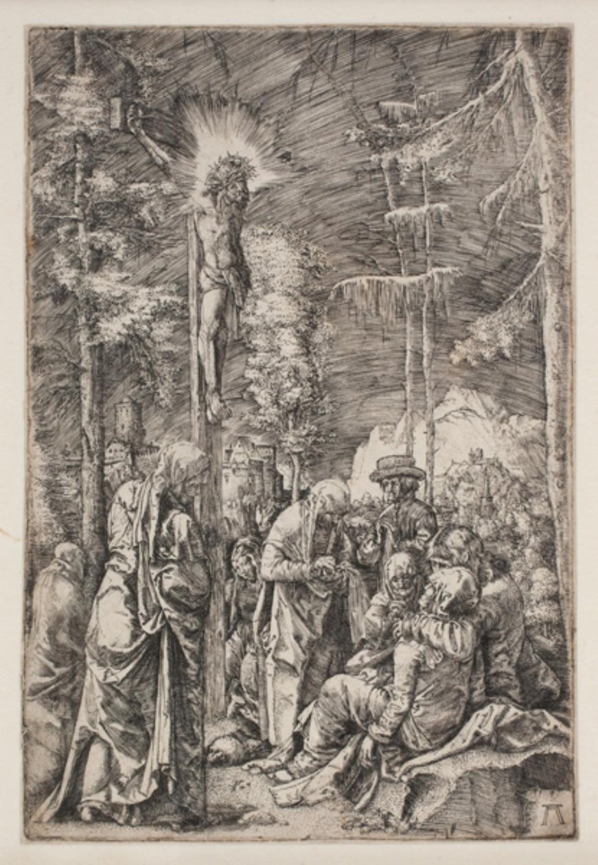 Kristus på korset af Albrecht Altdorfer