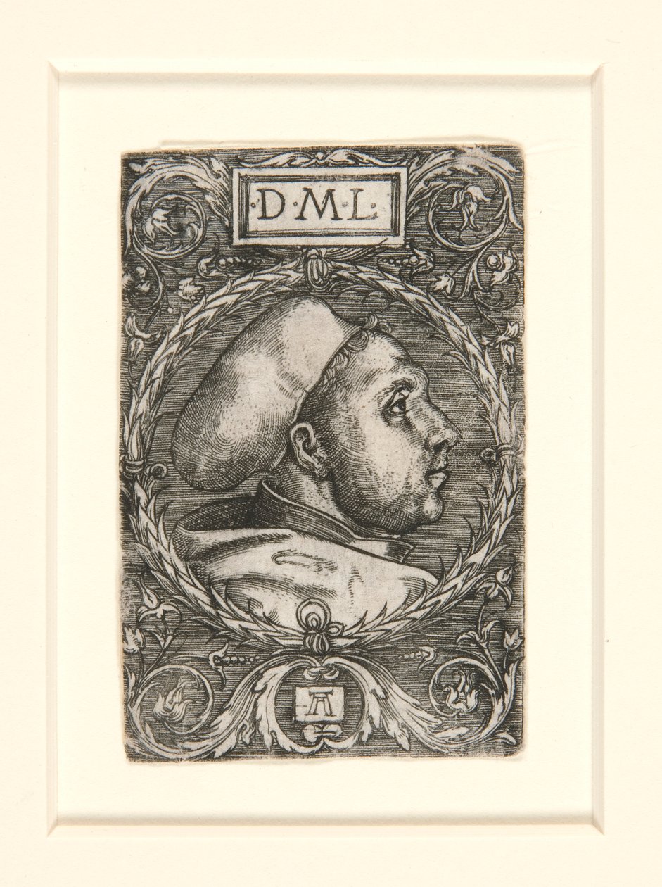 Martin Luther med en doktorhue af Albrecht Altdorfer