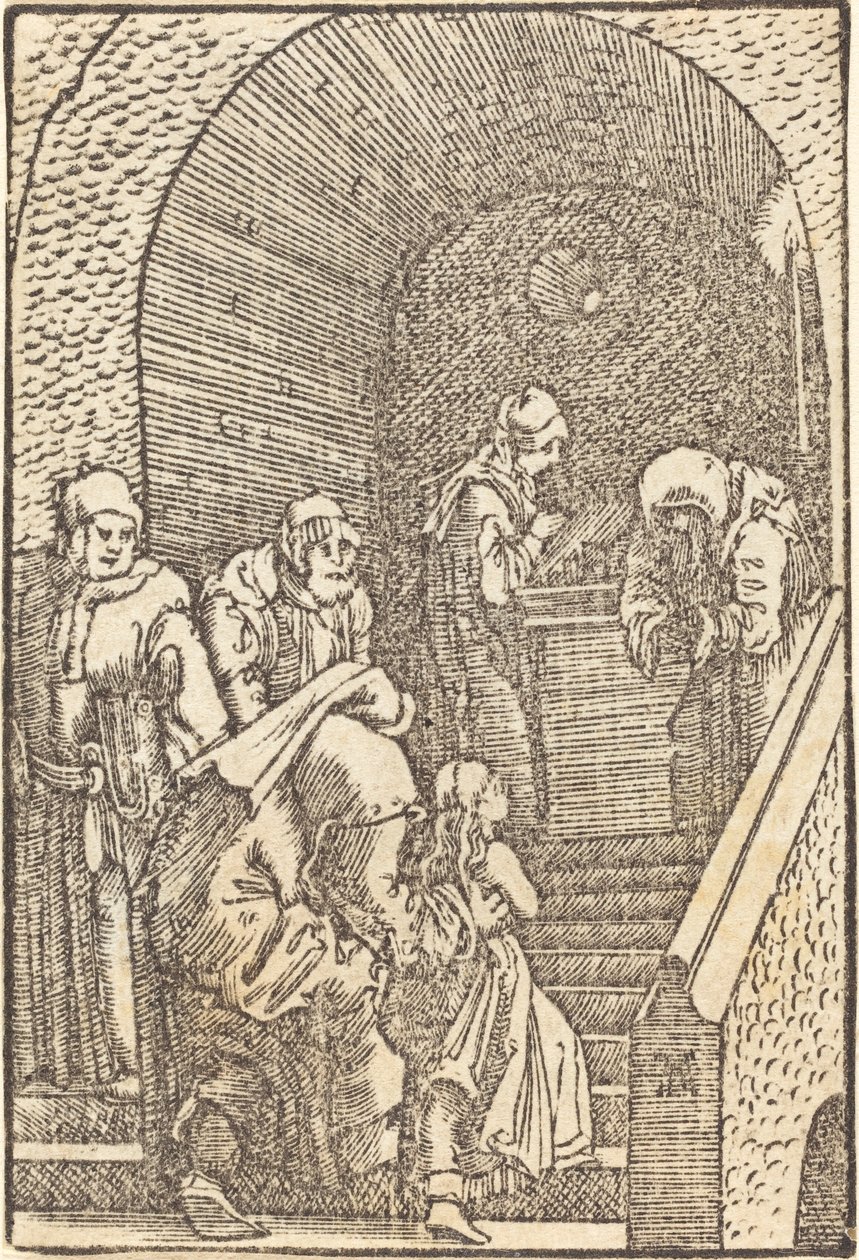 Præsentation af Jomfruen af Albrecht Altdorfer