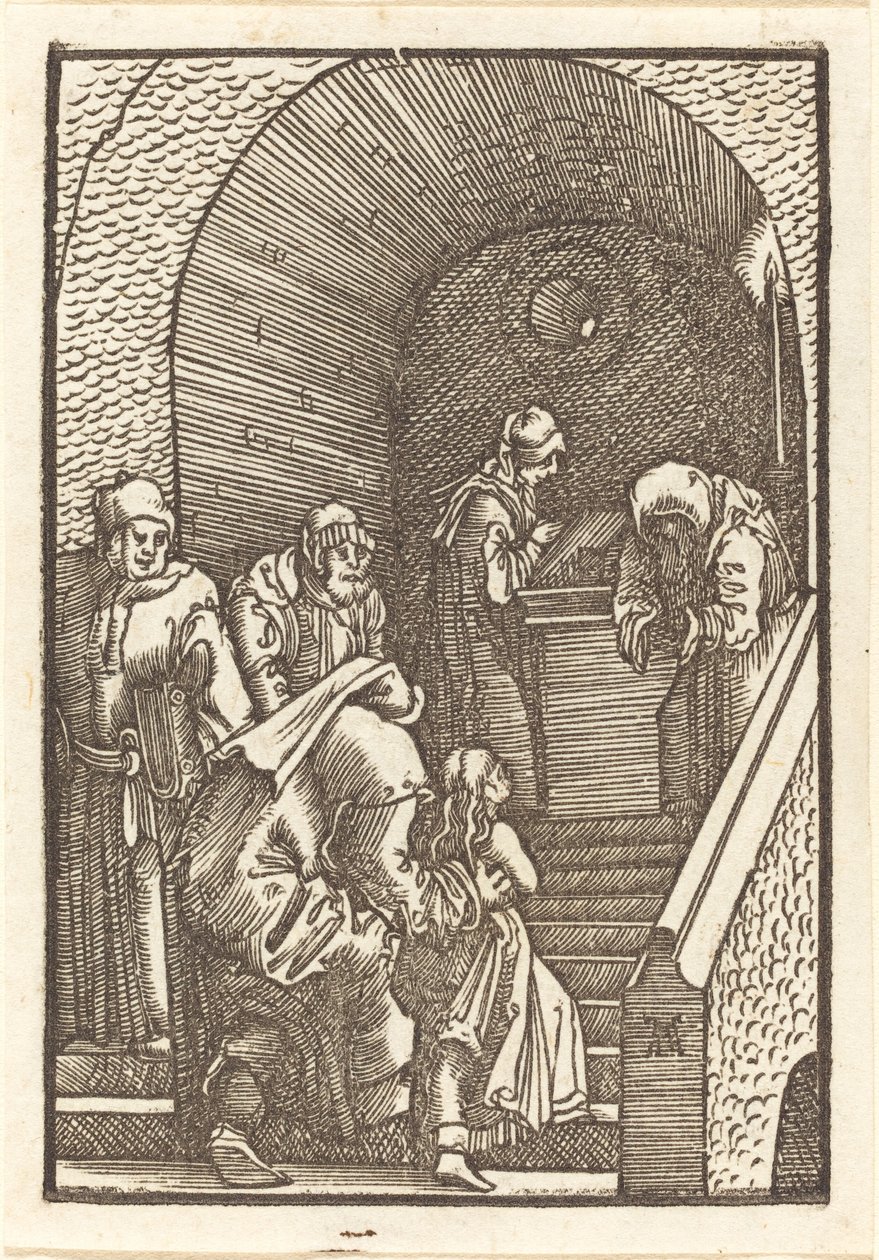 Præsentation af jomfruen af Albrecht Altdorfer