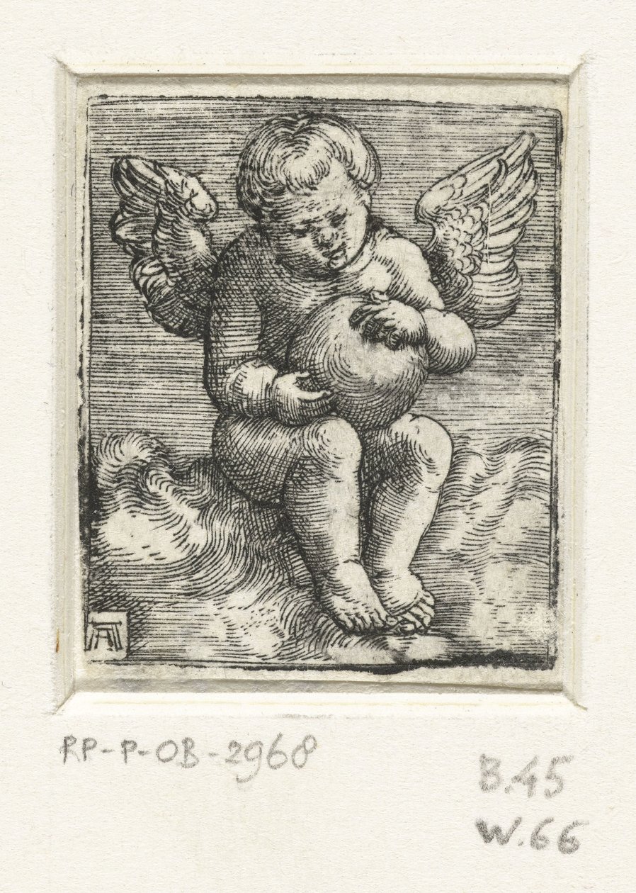 Putto med en bold af Albrecht Altdorfer