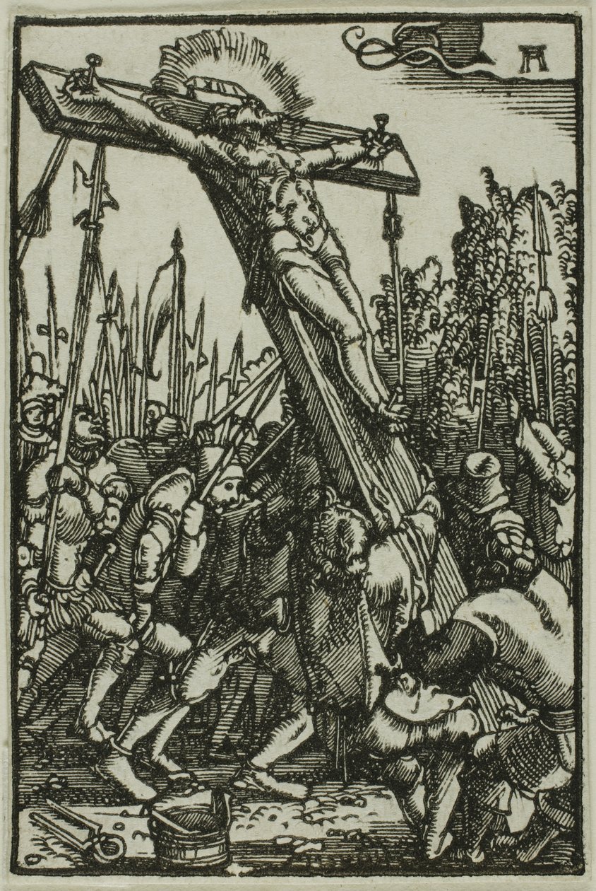 Korsrejsning, fra Menneskets Fald og Forløsning af Albrecht Altdorfer