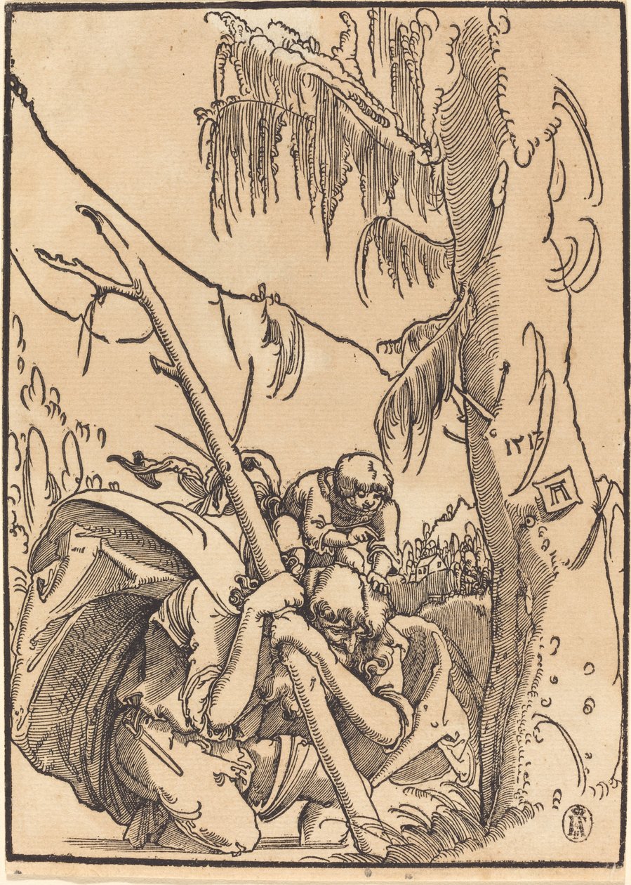 Sankt Christopher af Albrecht Altdorfer