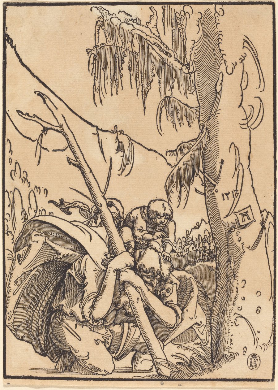 Sankt Kristoffer af Albrecht Altdorfer