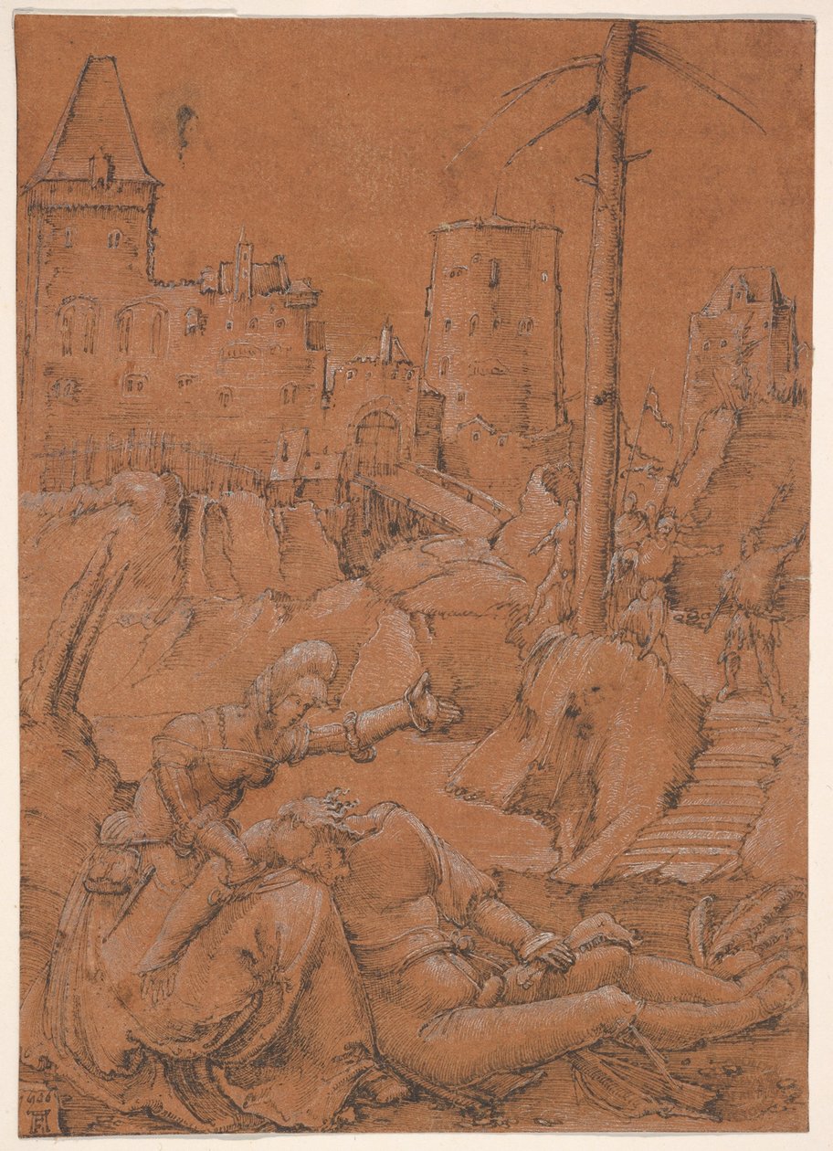 Samson und Delila af Albrecht Altdorfer