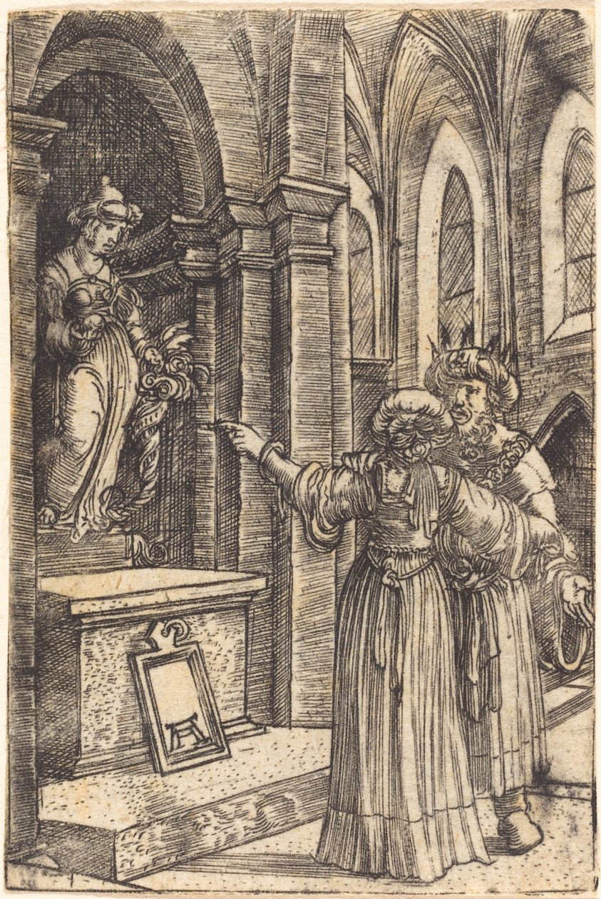 Salomon beder til idolerne af Albrecht Altdorfer