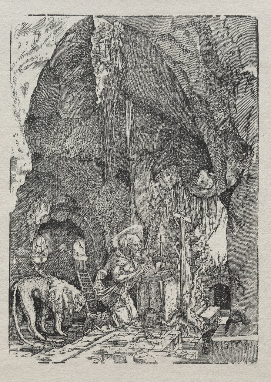 St. Hieronymus i hulen af Albrecht Altdorfer