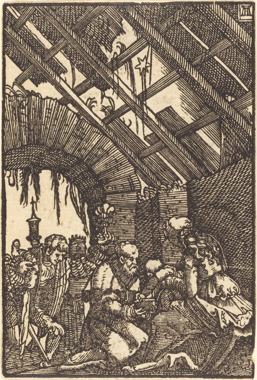 Magiernes tilbedelse af Albrecht Altdorfer