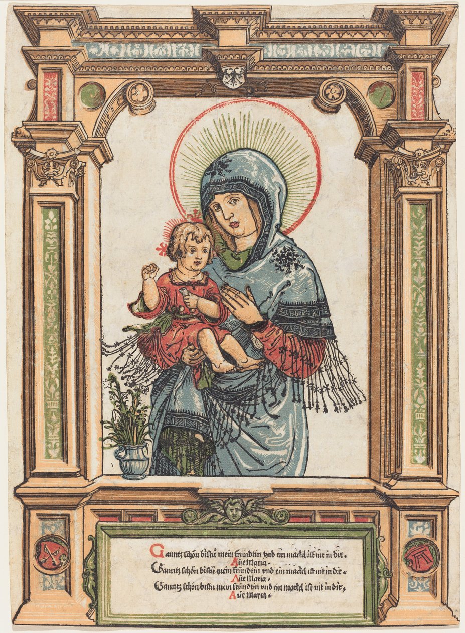 Den smukke jomfru af Regensburg af Albrecht Altdorfer