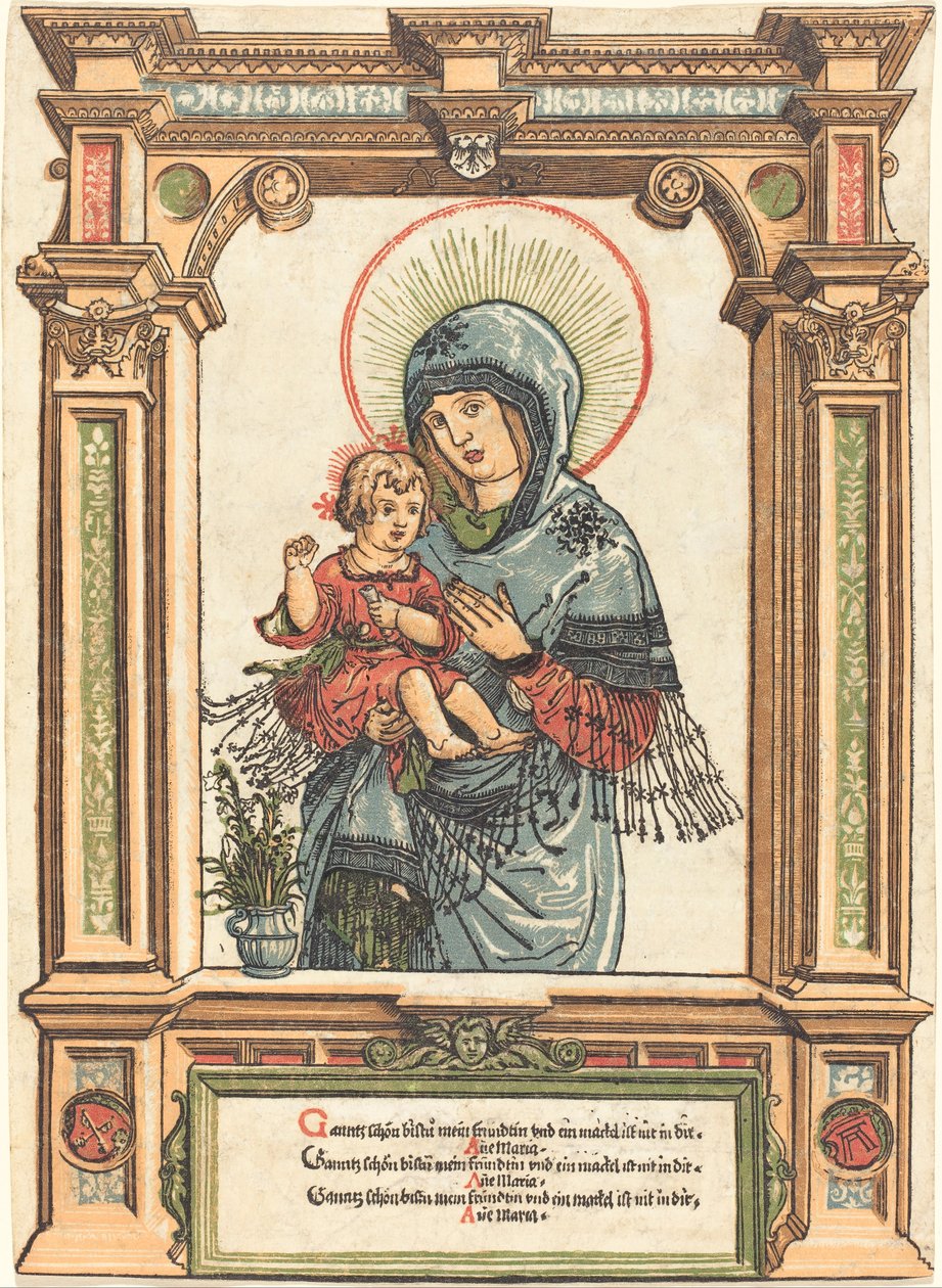 Den smukke jomfru i Regensburg af Albrecht Altdorfer