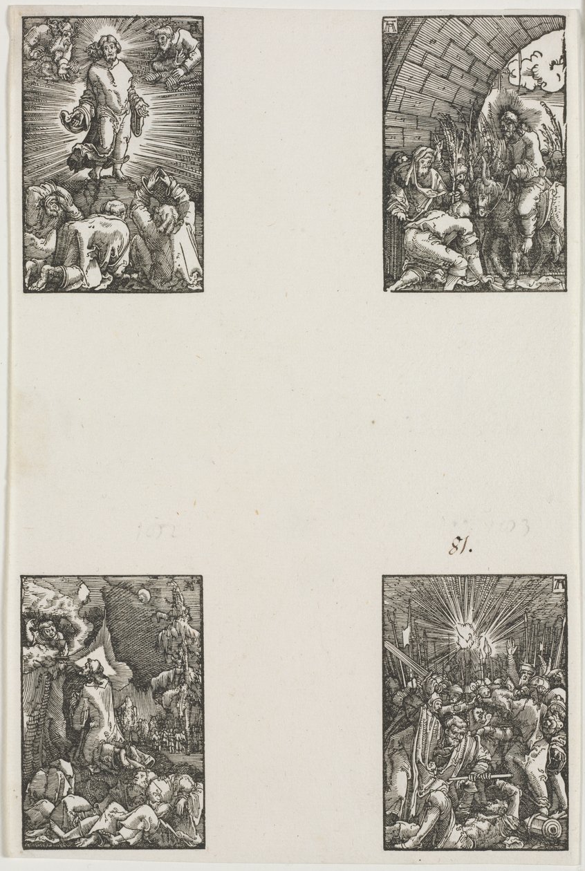 Menneskets fald og forløsning af Albrecht Altdorfer