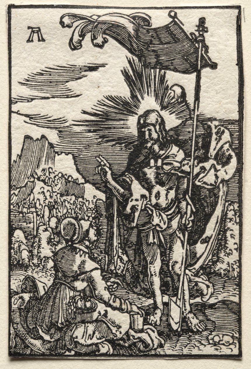 Menneskets fald og forløsning: Kristus viser sig for den hellige Maria Magdalena af Albrecht Altdorfer