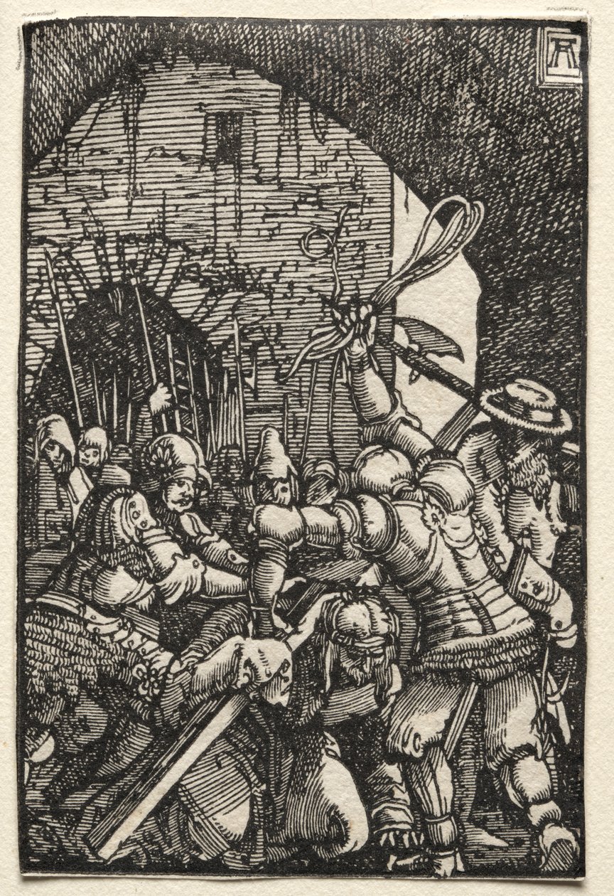 Menneskets fald og forløsning: Kristus der bærer korset af Albrecht Altdorfer