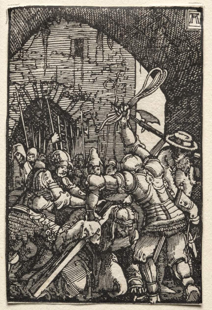 Menneskets fald og forløsning: Kristus der bærer korset, ca. 1515. af Albrecht Altdorfer