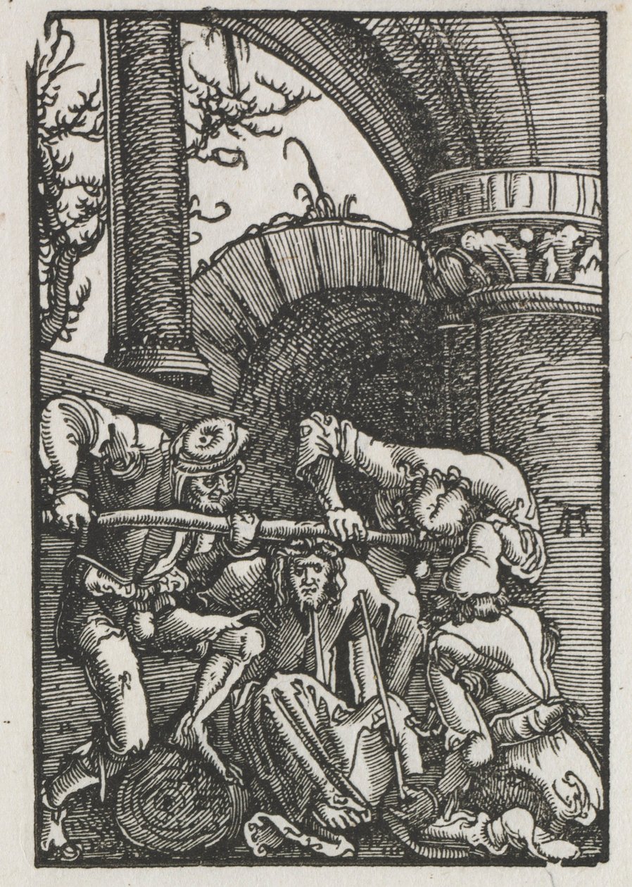 Menneskets fald og forløsning: Kristus kronet med torne, ca. 1515. af Albrecht Altdorfer