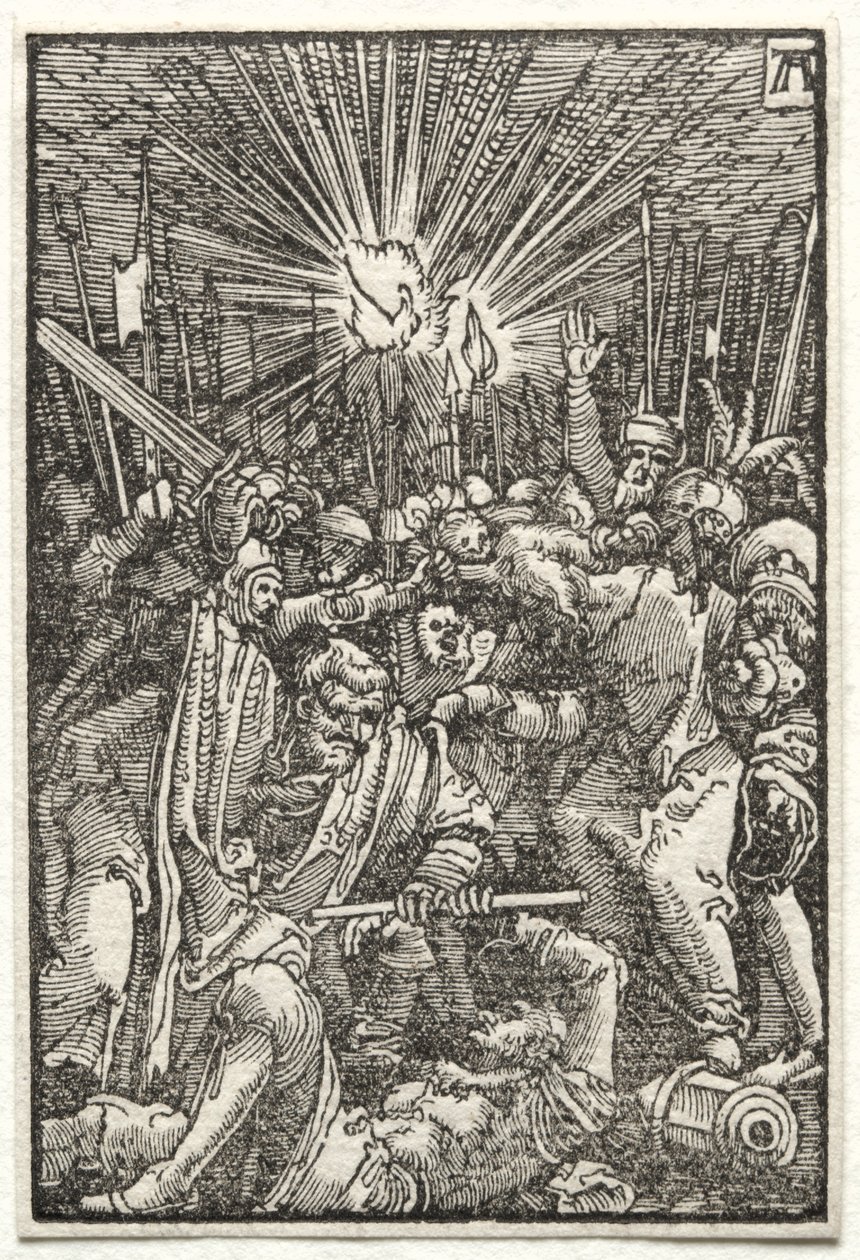 Menneskets fald og forløsning: Kristus taget til fange, ca. 1515. af Albrecht Altdorfer