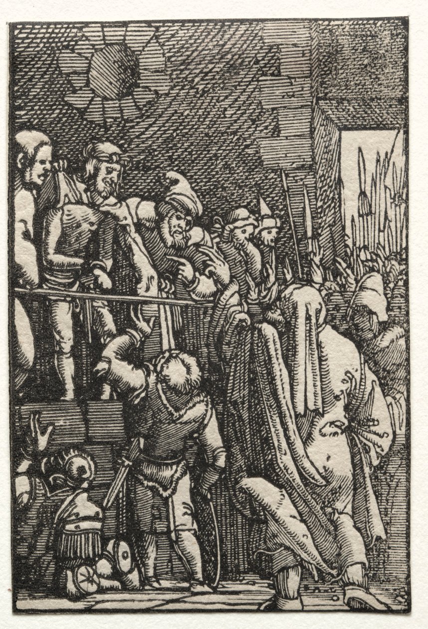 Menneskets fald og forløsning: Ecce Homo, ca. 1515. af Albrecht Altdorfer