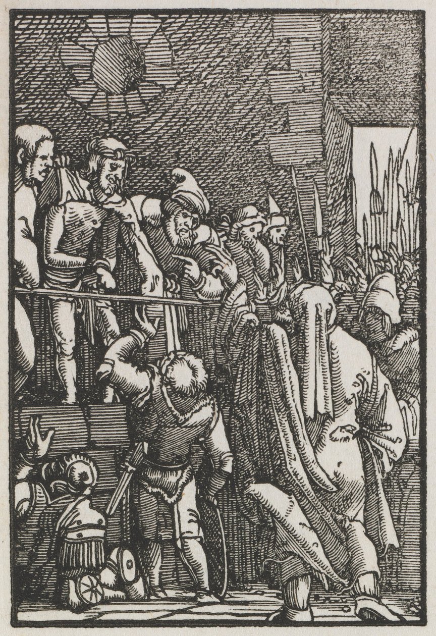 Menneskets fald og forløsning: Ecco Homo, ca. 1515. af Albrecht Altdorfer