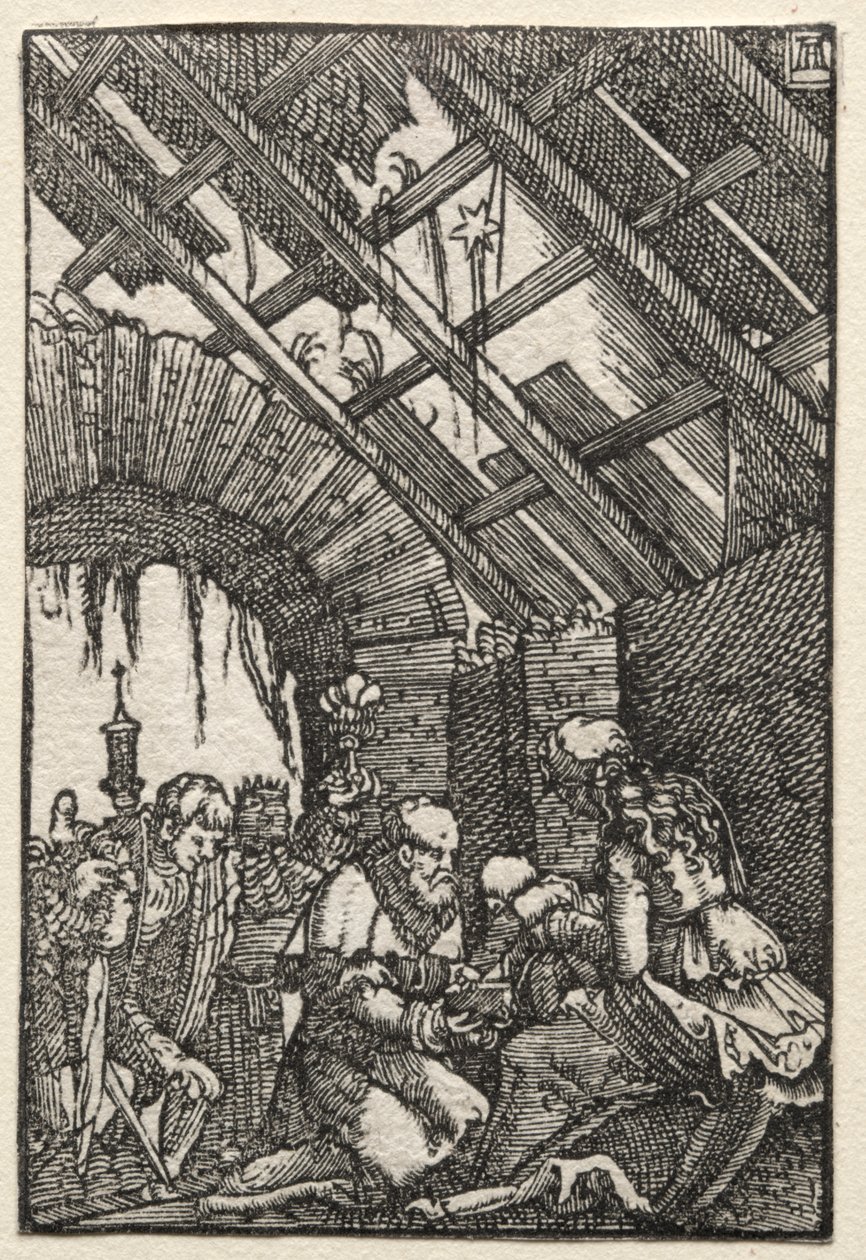 Menneskets fald og forløsning: Magiernes tilbedelse af Albrecht Altdorfer