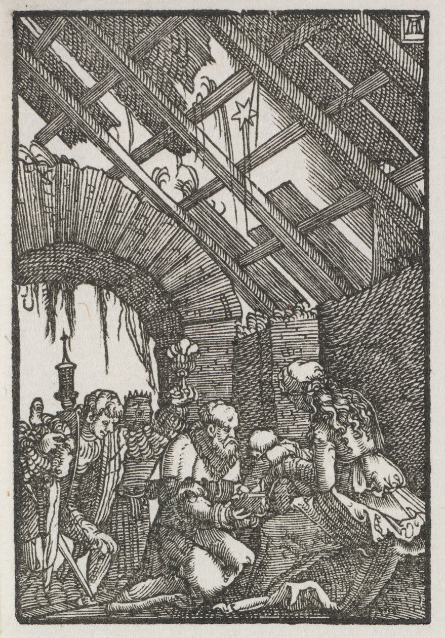 Menneskets fald og forløsning: Magiernes tilbedelse af Albrecht Altdorfer