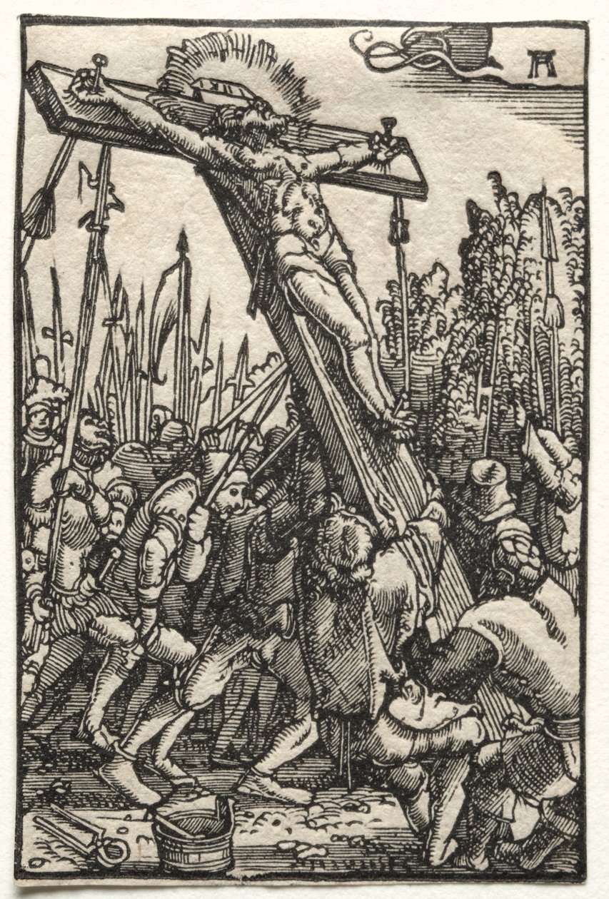Menneskets fald og forløsning: Korsets opstandelse, ca. 1515. af Albrecht Altdorfer