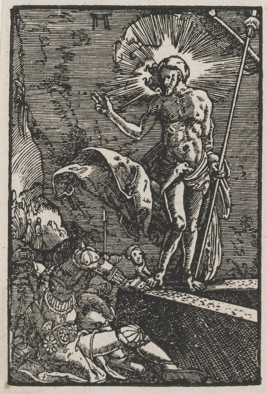 Menneskets fald og forløsning: Opstandelsen af Albrecht Altdorfer