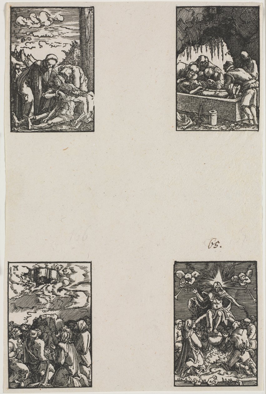 Menneskets fald og forløsning, ca. 1515. af Albrecht Altdorfer