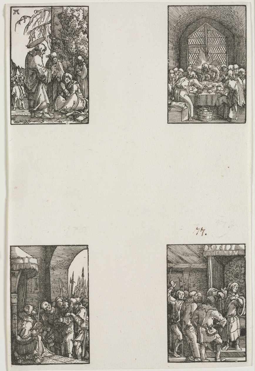 Menneskets fald og forløsning, ca. 1515. af Albrecht Altdorfer