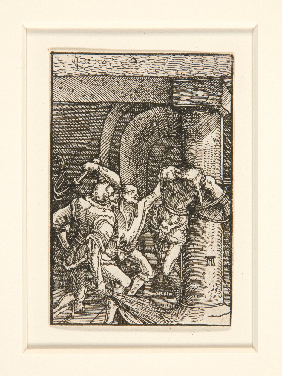The Flagelation, fra serien The Fall and Redemption of Man af Albrecht Altdorfer