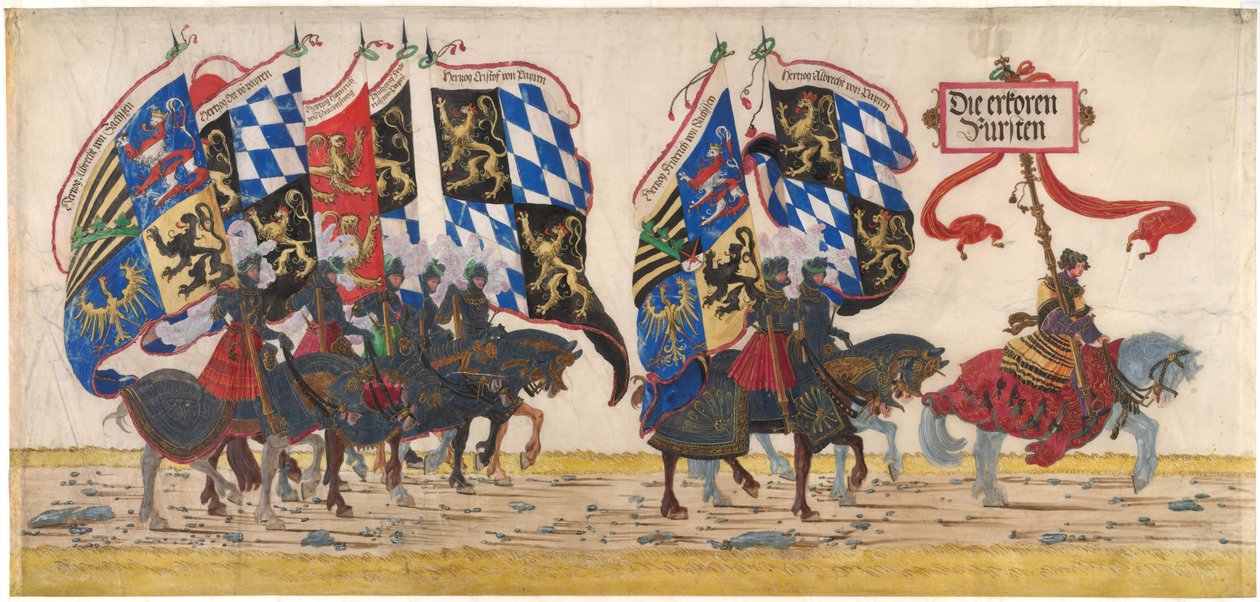 De tyske fyrster, ca 1515 af Albrecht Altdorfer