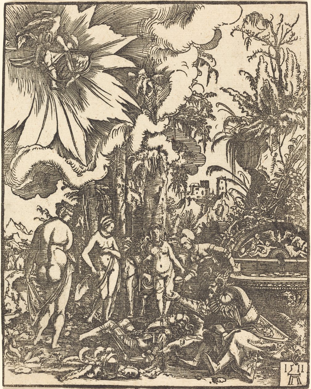 Paris-dommen af Albrecht Altdorfer
