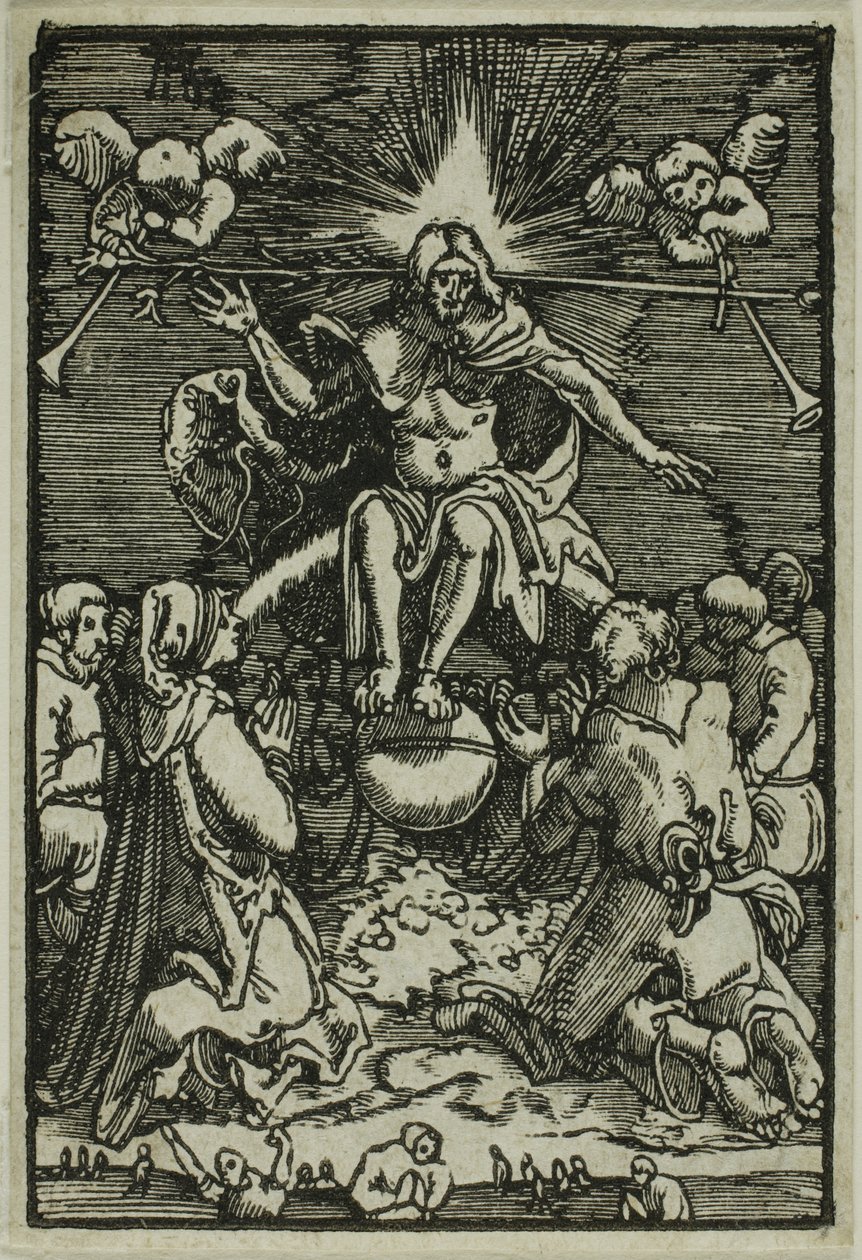 Den sidste dom, fra Menneskets fald og forløsning af Albrecht Altdorfer