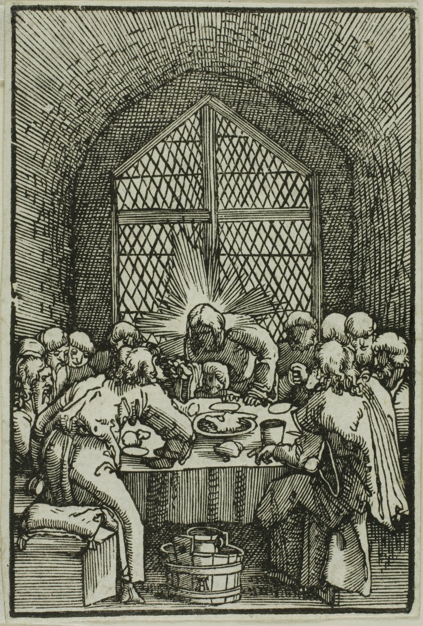 Den sidste nadver, fra Menneskets fald og forløsning af Albrecht Altdorfer