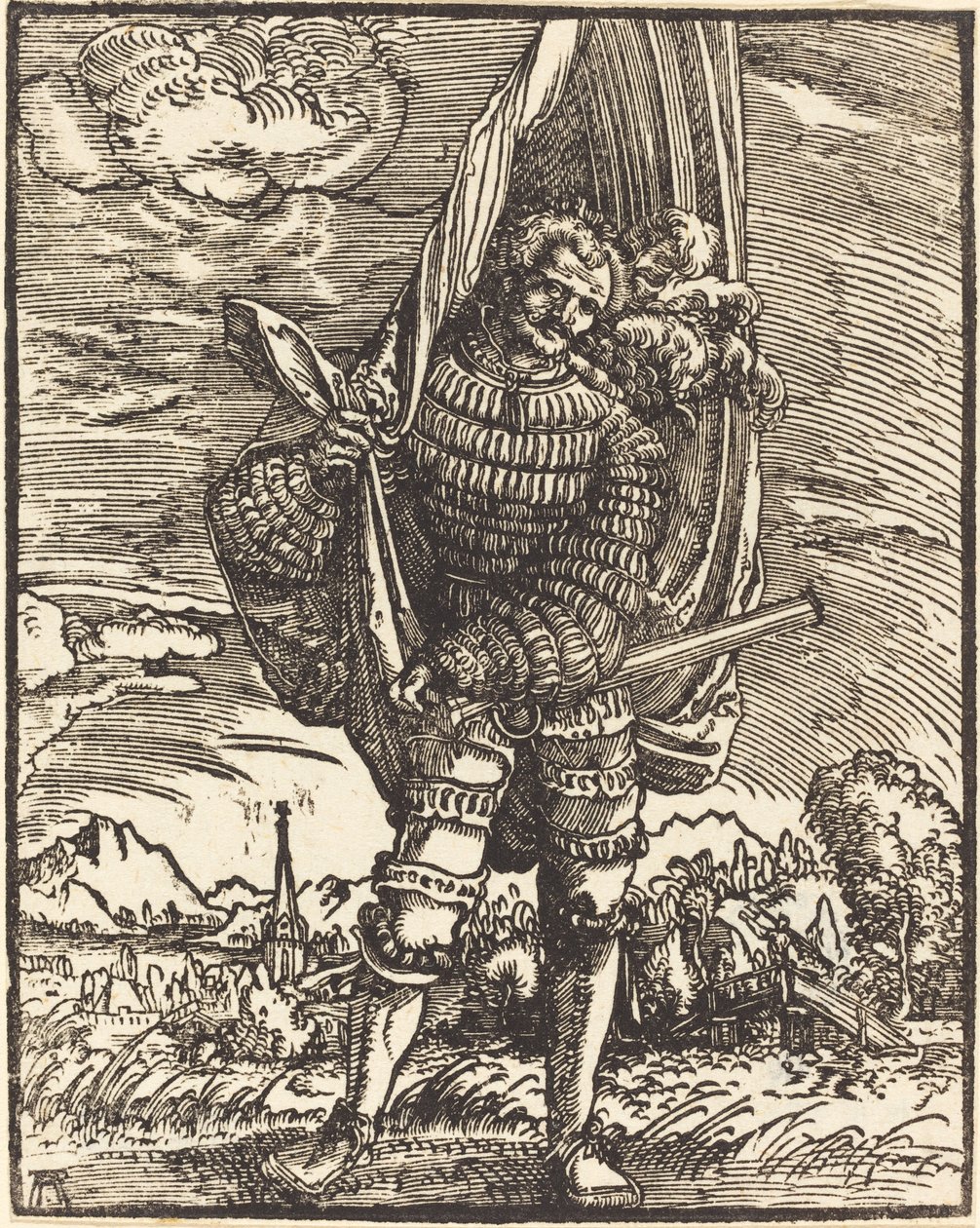 Fanebæreren af Albrecht Altdorfer