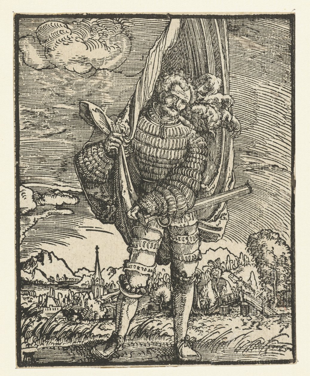 fanebærer af Albrecht Altdorfer
