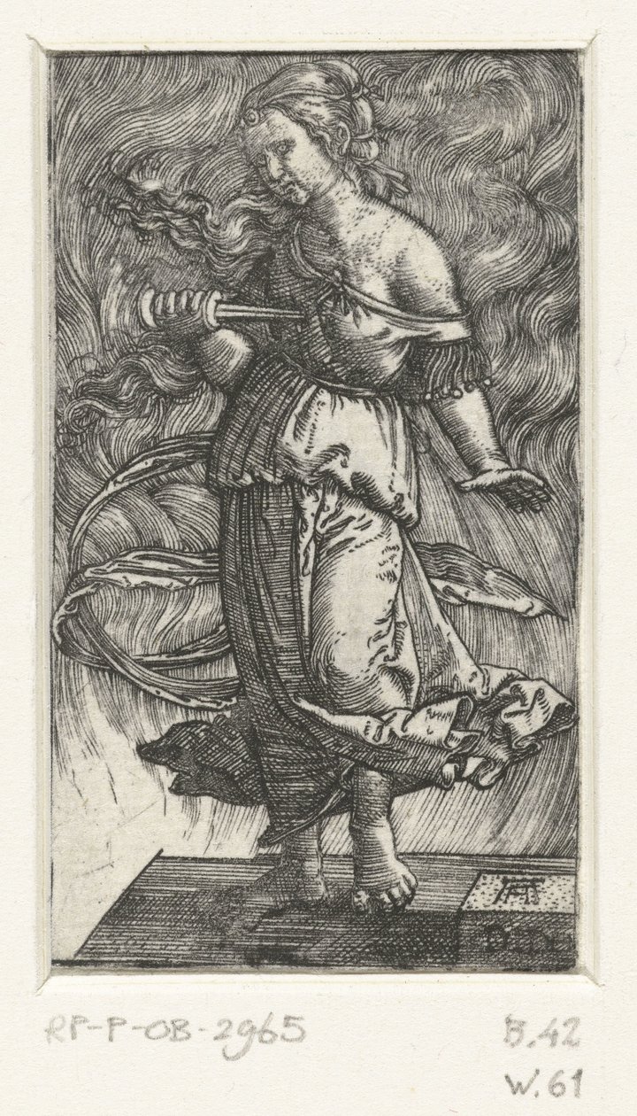 Didos selvmord Dido (titel på objekt) af Albrecht Altdorfer