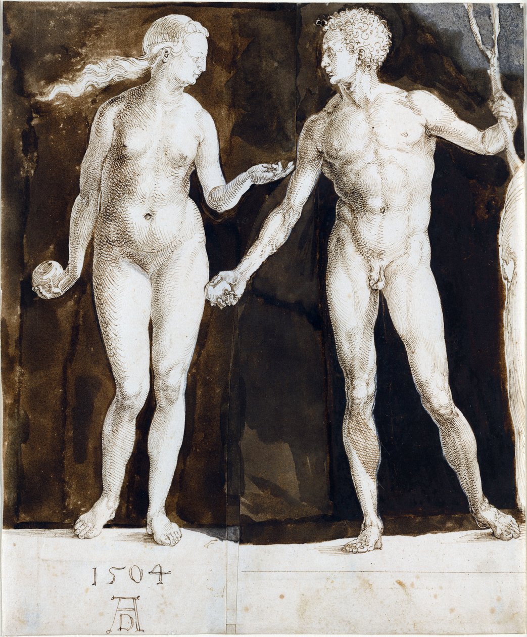 Adam og Eva af Albrecht Dürer