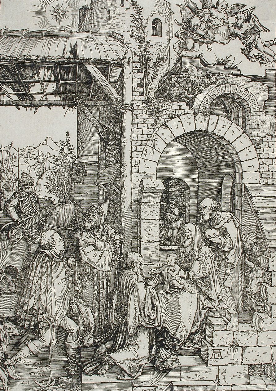 De hellige tre kongers tilbedelse af Albrecht Dürer