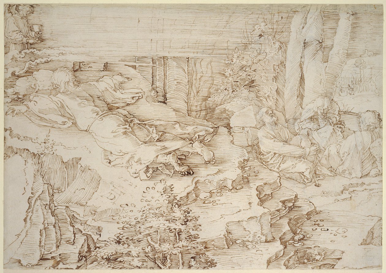 Angsten i haven af Albrecht Dürer