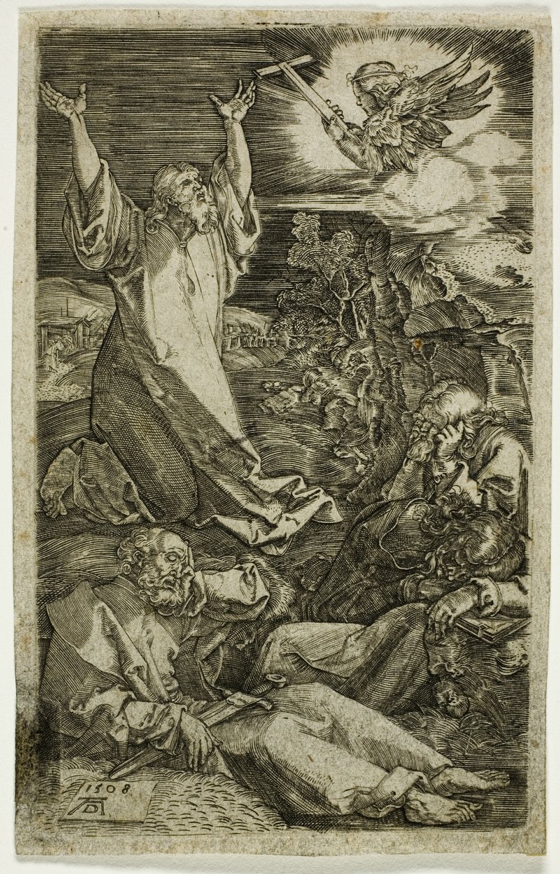 Kval i haven, fra den indgraverede lidenskab af Albrecht Dürer