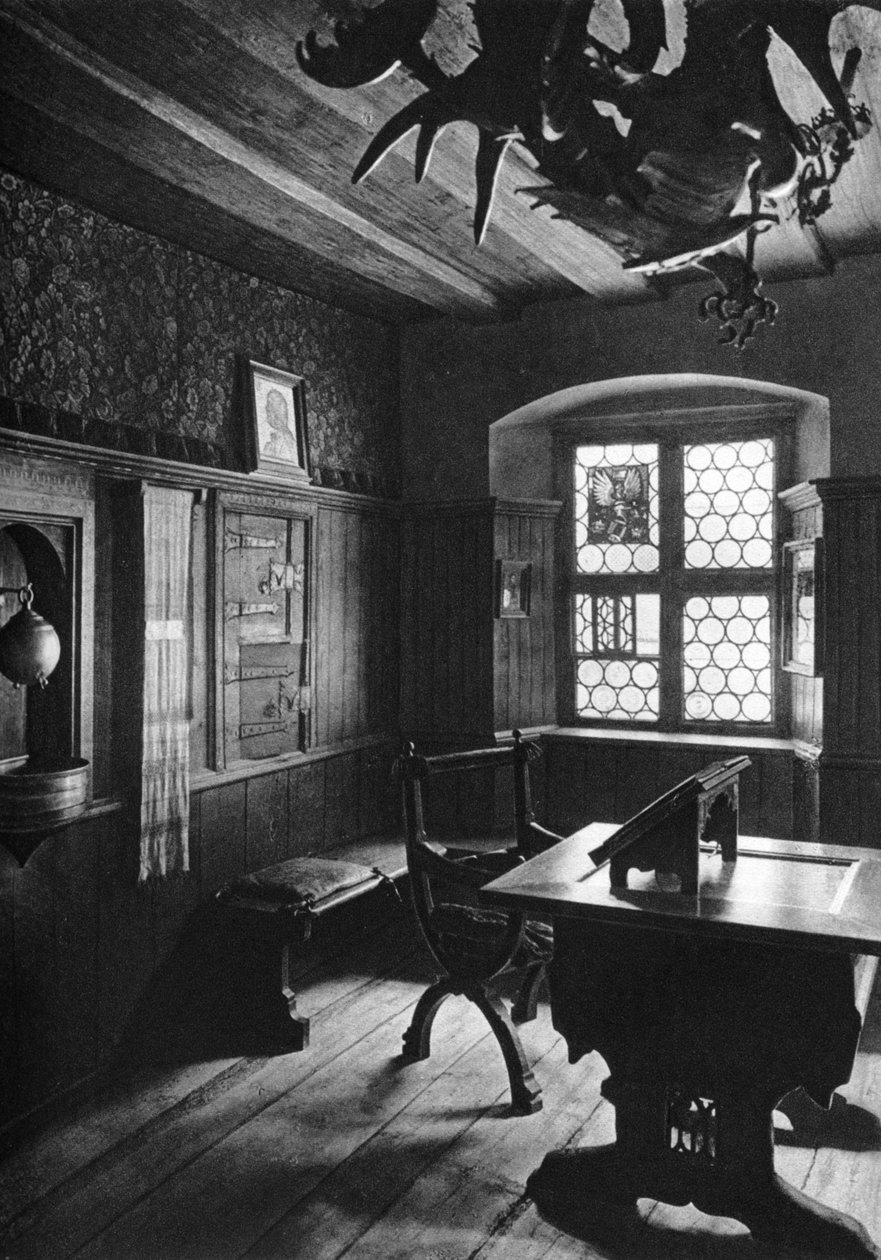Albrecht Dürers arbejdsværelse, Nürnberg, 1936 af Albrecht Dürer
