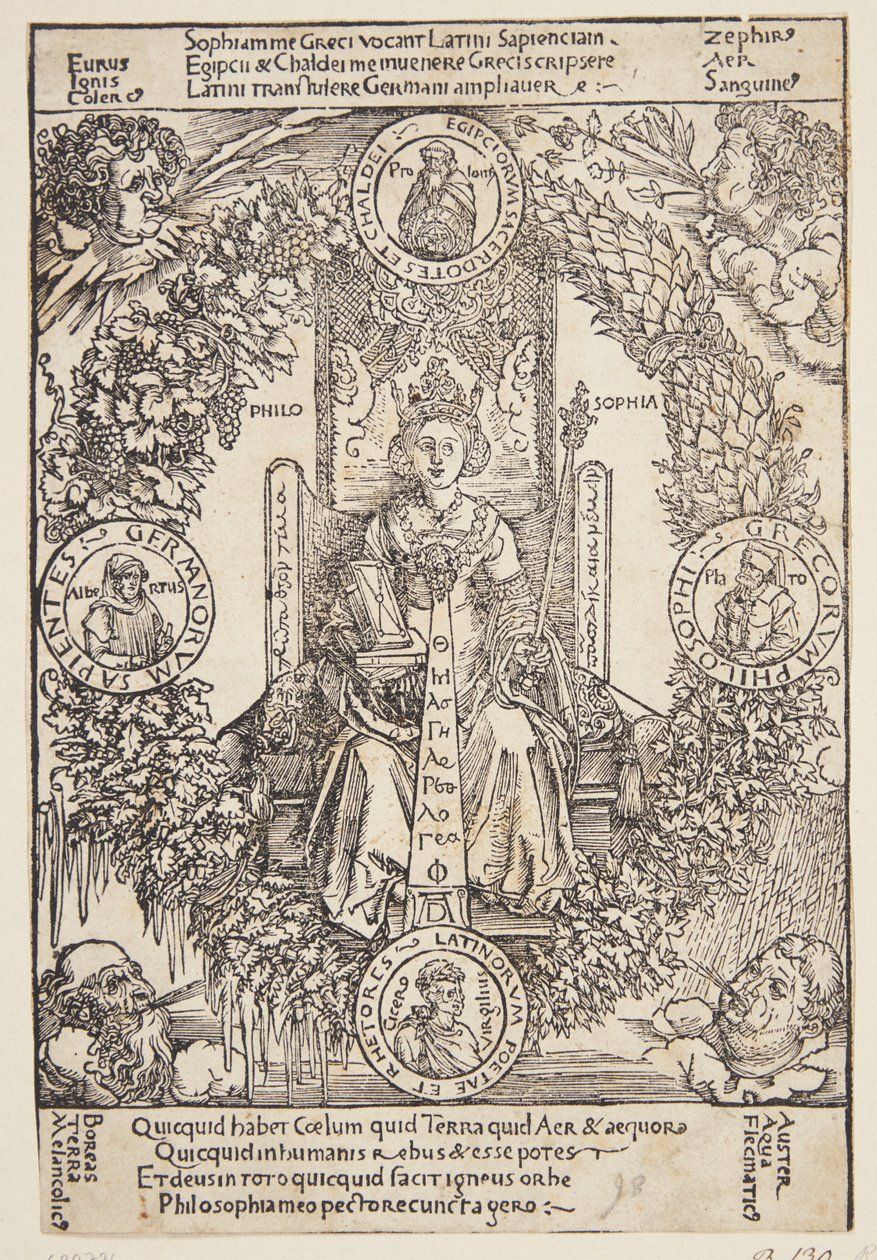 Allegori af filosofi af Albrecht Dürer